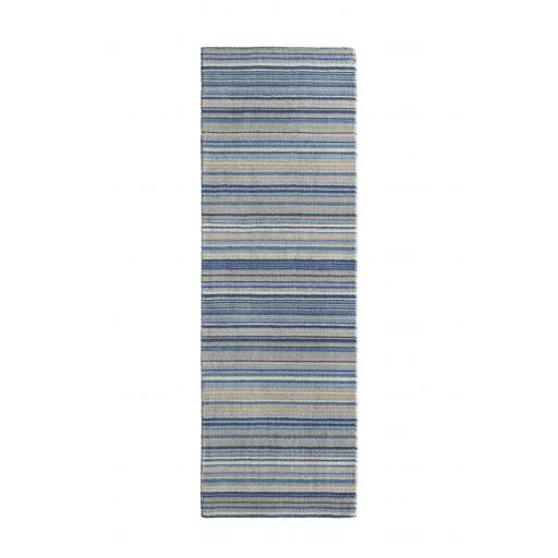 Fine Stripe - Blue Beige Runner.jpg