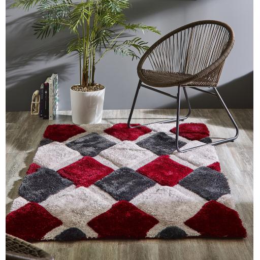 3D GEO SHAGGY RUG-RED-ROOM SET-1.jpg