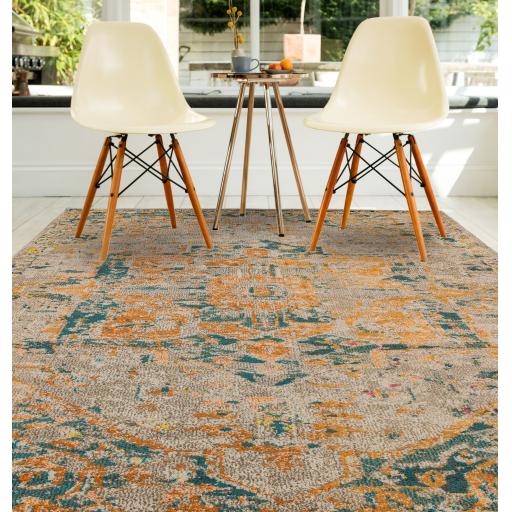 Colores Cloud Abstract Bright Multi Colours Modern Designs Rugs