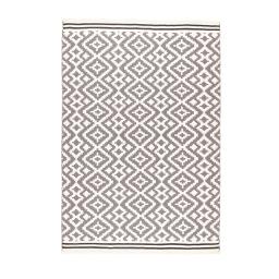 Aztec Outdoor Rug - Ghost Grey-Grey Overhead.jpg