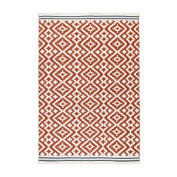 Aztec Outdoor Rug - Terracota Grey Overhead.jpg