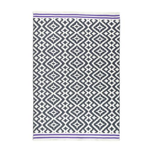 Aztec Outdoor Rug - Warm Grey Purple - Overhead.jpg