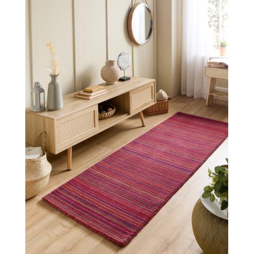 Fine Stripe Purple Pink Runner L1.jpg