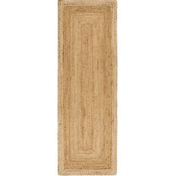 Jute Border Natural White Runner OH.jpg