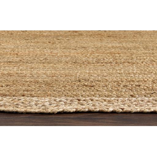 Jute Border Natural White Runner Detail.jpg