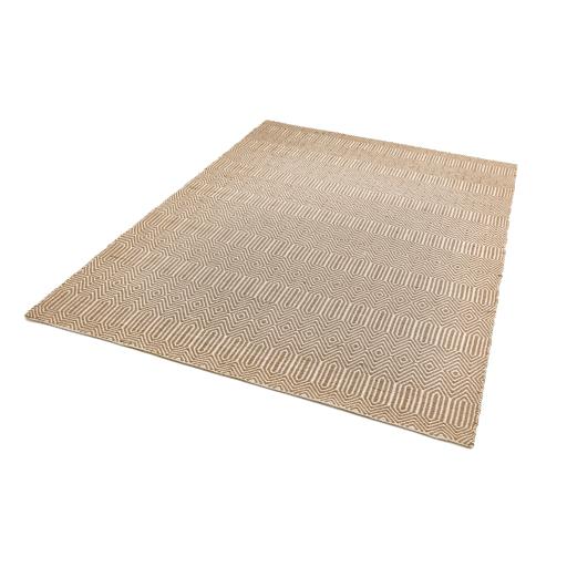 Sloan Hand Woven Flatweave Ethnic Rug or Runner in Taupe