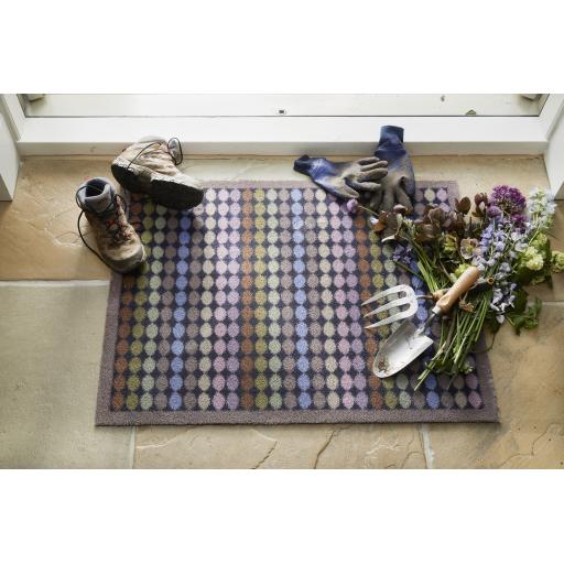 Hug Rug Designer 22 Rainbow Spots Mat Home Entrance Kitchen Hallway Runner Non-Slip Rug