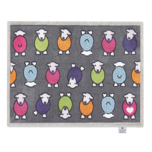 Hug Rug Marra Grey Herdy Mat Home Entrance Kitchen Hallway Runner Non-Slip Rug