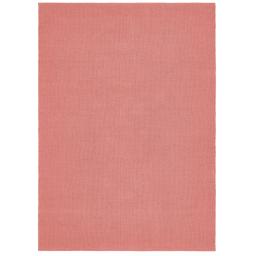 Plain Woven Rug-Coral Pink.jpg