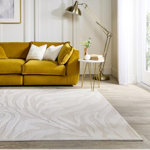 White Sands Dune Cream Modern Scandi Rug by Origins