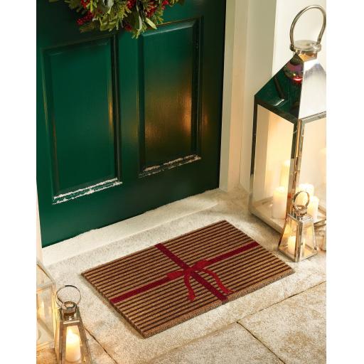 My Mat Printed Coir Gift Wrapped Doormat 40x60 cm