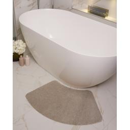 My Bath Soft Curve Bath Mat Beige L_01.jpg
