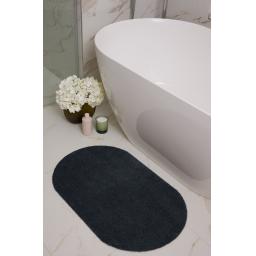 My Bath Soft Oval Bath Mat  Charcoal 50x80 L_01.jpg