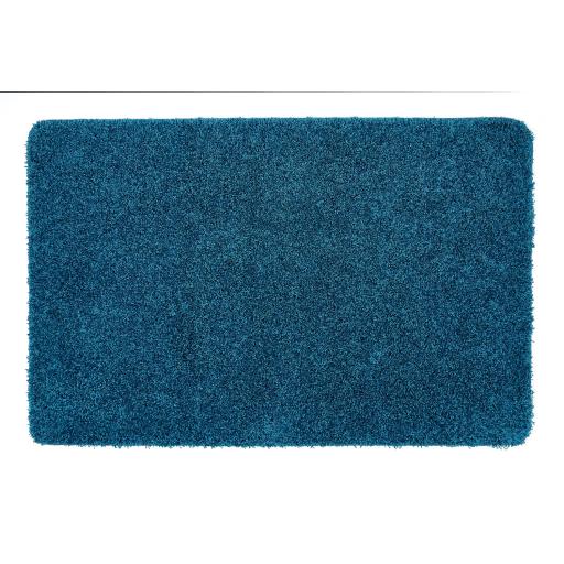 Howler & Scratch Washable Non Slip Shaggy Rug in Teal