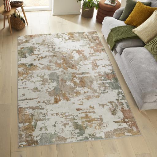 Liberty LIB107 Autumn Washable Non-Slip Modern Rug