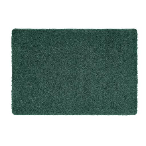 Howler & Scratch Washable Non Slip Shaggy Rug in Forest Green