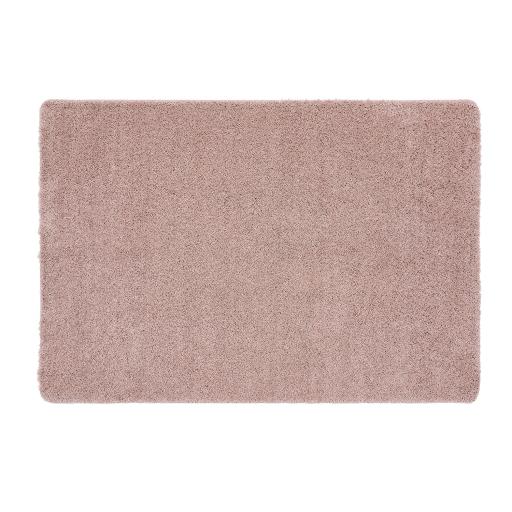 Howler & Scratch Washable Non Slip Shaggy Rug in Nude Pink