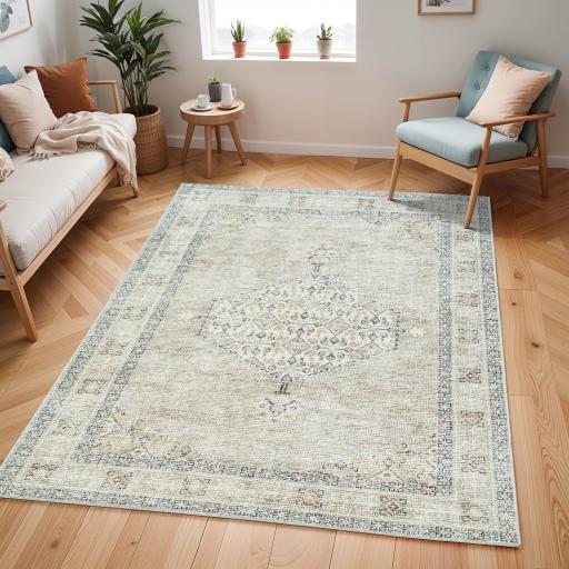 Lila Becki Owens x Surya Oriental Vintage BOLC2301 Off-White Area Rug