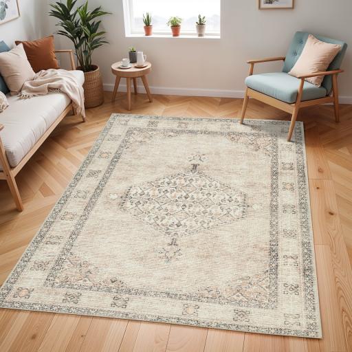 Lila Becki Owens x Surya Oriental Vintage BOLC2302 Off-White Area Rug