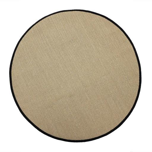 Sisal-Light-Beige-With-Black-Border-Circle-200-Overhead.jpg