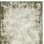 Kuza Border Abstract Modern Distressed Soft Velvety Silky Rug Swatch