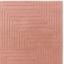 Form Modern Hand Tufted 3D Ridged Geometric Wool Rug in Natural, Blue, Green, Ochre, Pink Silver Swatch