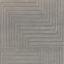 Form Modern Hand Tufted 3D Ridged Geometric Wool Rug in Natural, Blue, Green, Ochre, Pink Silver Swatch