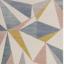 Sketch Kaleidescope Geometric Rug Hand Carved Modern Rug Swatch