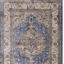 Sovereign Medallion Traditional Rug for Bedroom Living Room Flatweave Silky Shiny Rug Swatch