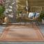 Terrazzo TRZ01 Indoor Outdoor Rug for Garden Patio Balcony Living Room Bordered Framed Rug Swatch