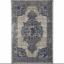 Origins Saville Traditional Medallion Indoor Outdoor Rug Hallway Runner in Grey Blue, Raspberry Swatch