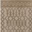 Salta Links SA04, SA05 Indoor Outdoor Rug Hallway Runner in Brown or White Swatch