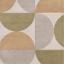 Sketch Curve Geometric Rug Hand Tufted Modern Retro Living Room Rug Swatch