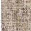 Kuza Abstract Modern Distressed Soft Velvety Silky Rug Swatch